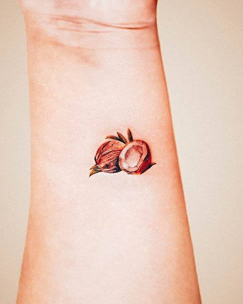 Excellent Girls Food Tattoo Design Ideas