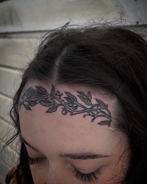 Excellent Girls Head Tattoo Design Ideas