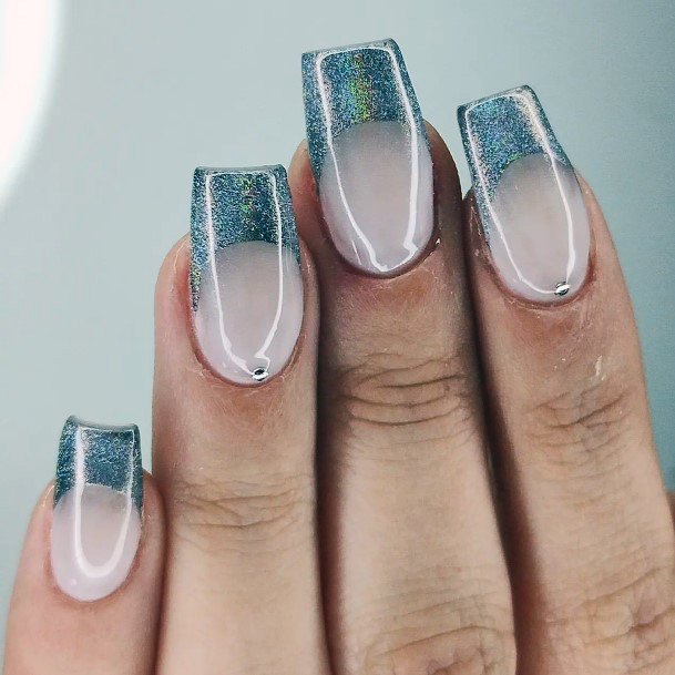 Excellent Girls Holographic Nail Design Ideas