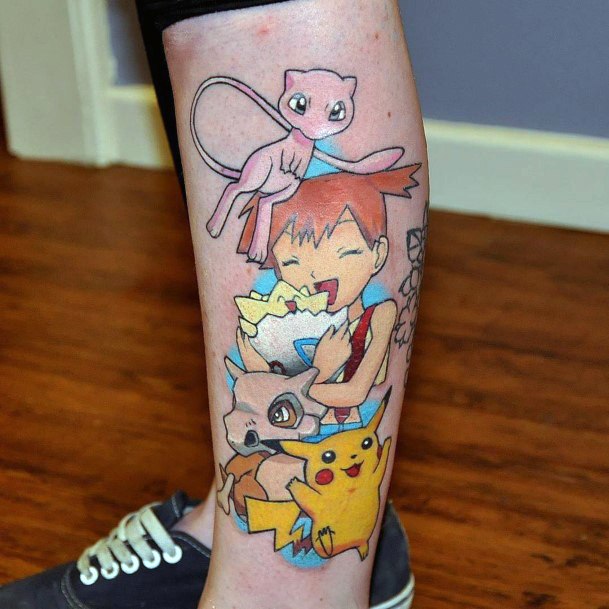 Excellent Girls Misty Tattoo Design Ideas