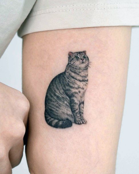 Excellent Girls Pet Tattoo Design Ideas