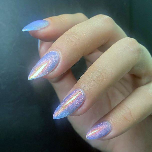 Excellent Girls Pink And Blue Nail Design Ideas