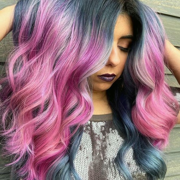 Excellent Girls Pink Ombre Hairstyles Design Ideas