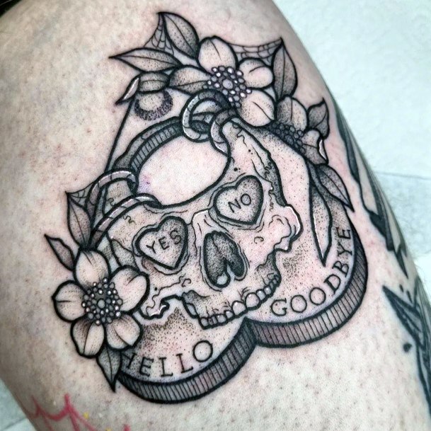 Excellent Girls Planchette Tattoo Design Ideas