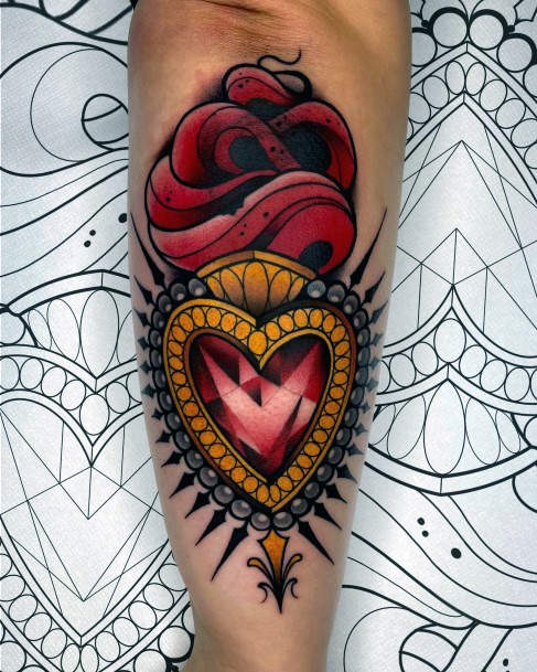 traditional ruby tattoo