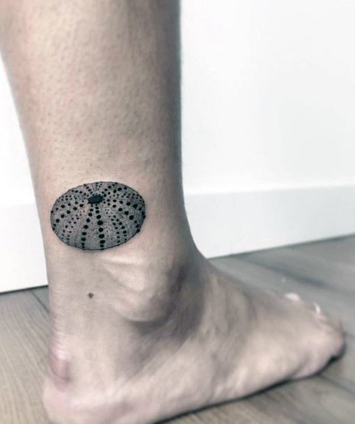 Excellent Girls Sea Urchin Tattoo Design Ideas