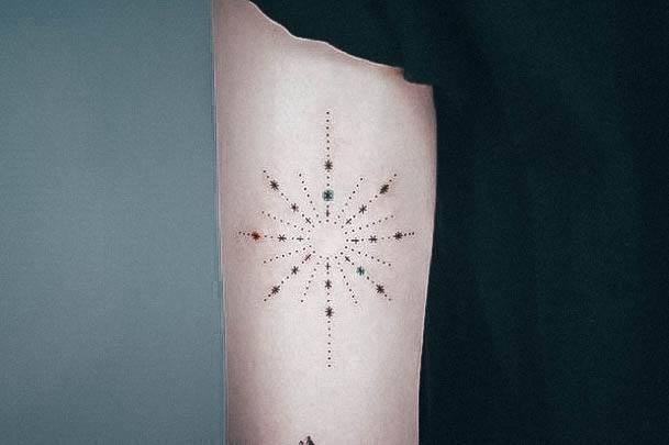 Excellent Girls Star Tattoo Design Ideas