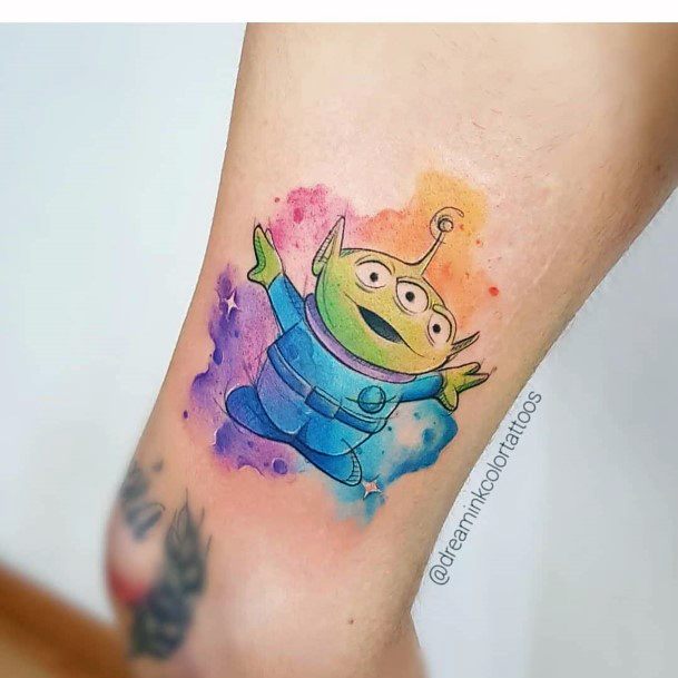 Excellent Girls Toy Story Tattoo Design Ideas