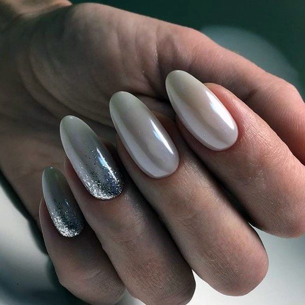 Excellent Girls White Prom Nail Design Ideas