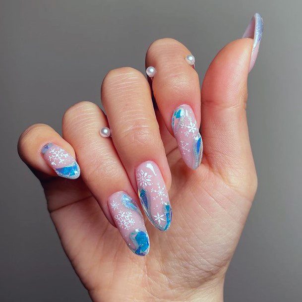 Excellent Girls Winter Nail Design Ideas