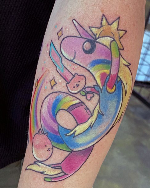 Exceptional Womens Adventure Time Tattoo Ideas