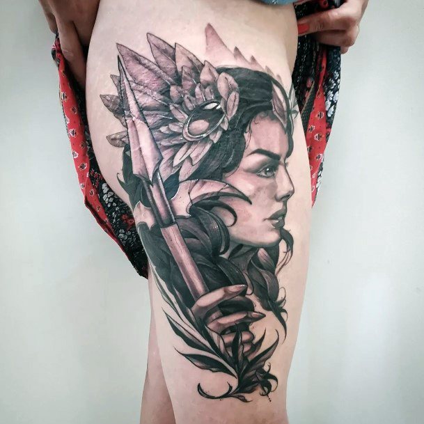 Exceptional Womens Athena Tattoo Ideas