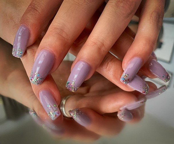 Exceptional Womens Bright Purple Nail Ideas