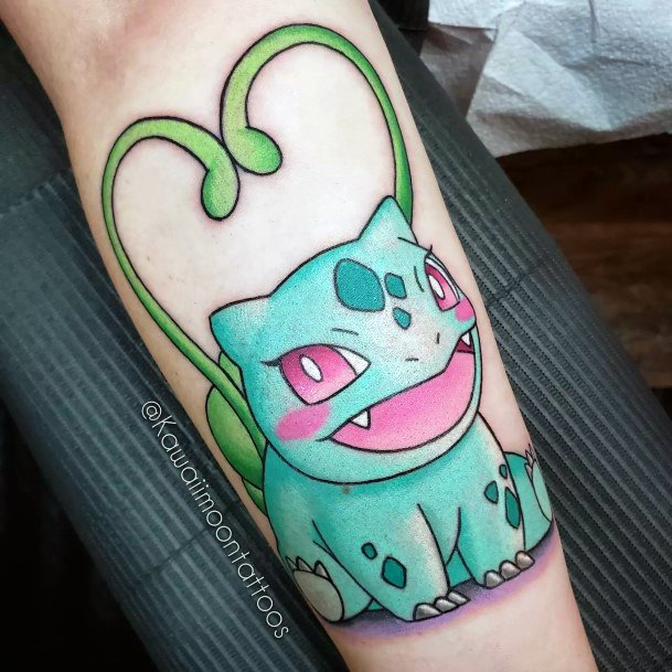 Exceptional Womens Bulbasaur Tattoo Ideas