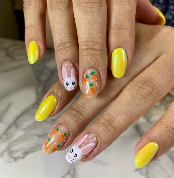 Exceptional Womens Bunny Nail Ideas