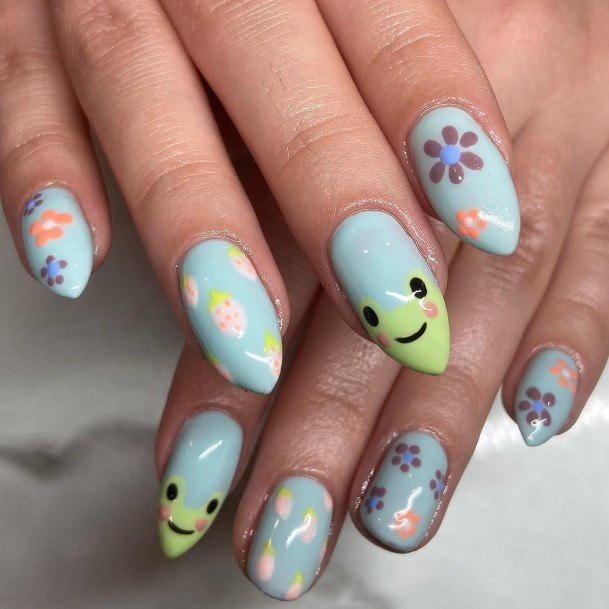 Exceptional Womens Cartoon Nail Ideas