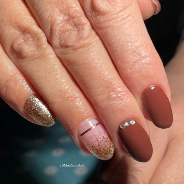 Exceptional Womens Chocolate Nail Ideas