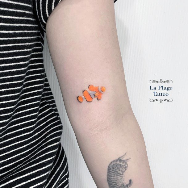 Exceptional Womens Clown Fish Tattoo Ideas