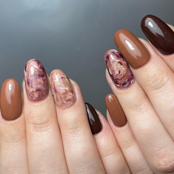 Exceptional Womens Coffee Nail Ideas