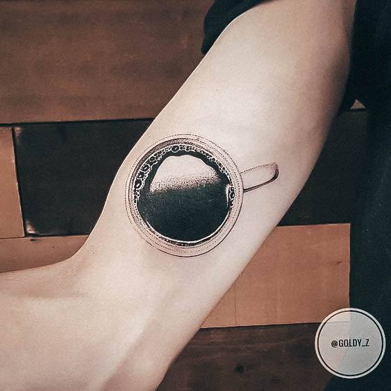 Exceptional Womens Coffee Tattoo Ideas