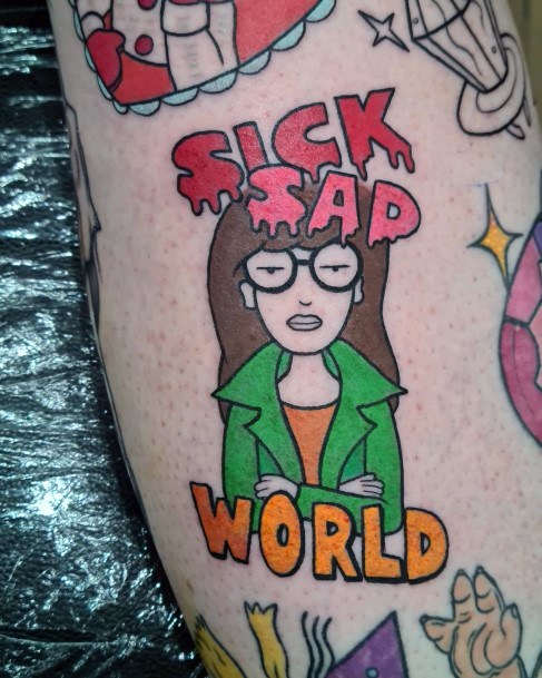 Exceptional Womens Daria Tattoo Ideas