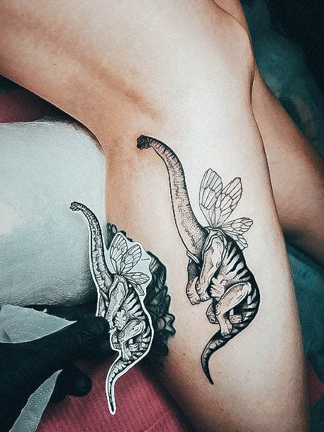 Exceptional Womens Dinosaur Tattoo Ideas