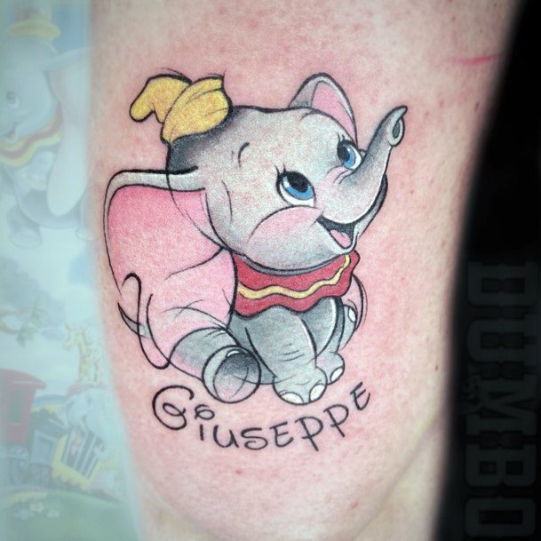 Exceptional Womens Dumbo Tattoo Ideas