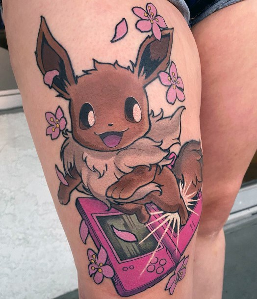 Exceptional Womens Eevee Tattoo Ideas