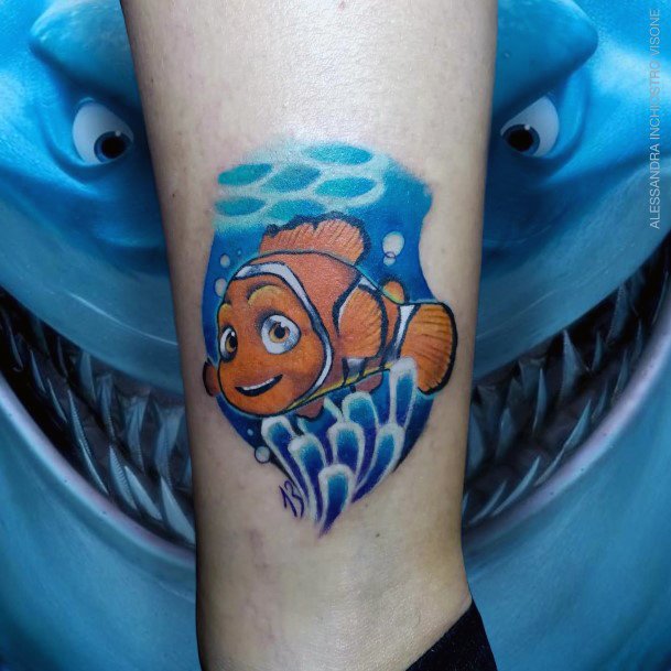 Exceptional Womens Finding Nemo Tattoo Ideas