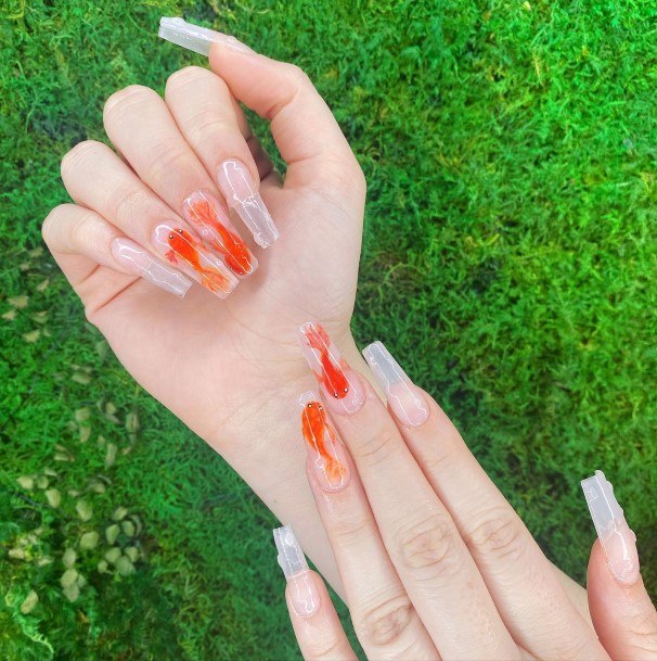 Exceptional Womens Fish Nail Ideas