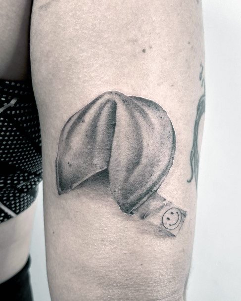 Exceptional Womens Fortune Cookie Tattoo Ideas