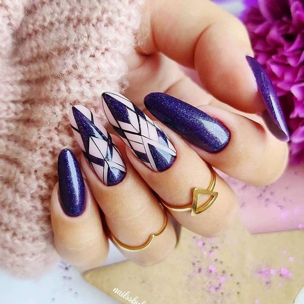 Exceptional Womens Geometric Nail Ideas