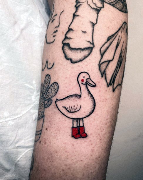Exceptional Womens Goose Tattoo Ideas