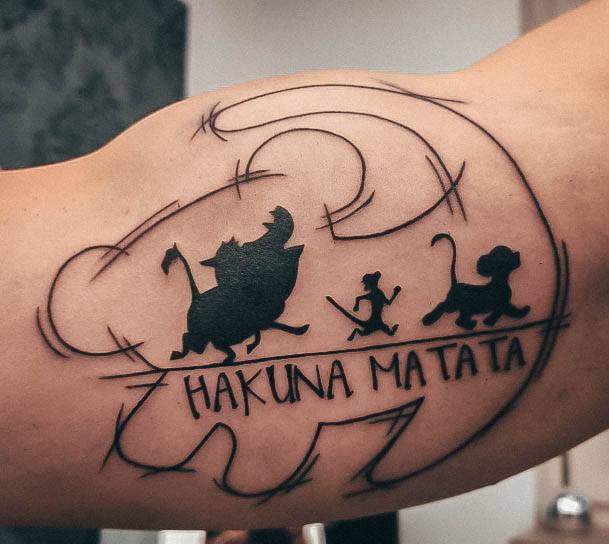 Exceptional Womens Hakuna Matata Tattoo Ideas