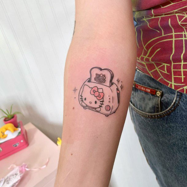 Exceptional Womens Hello Kitty Tattoo Ideas