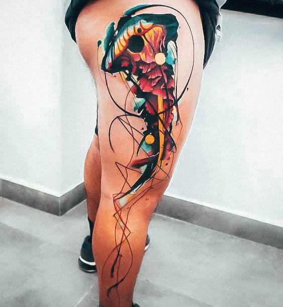 Exceptional Womens Jellyfish Tattoo Ideas