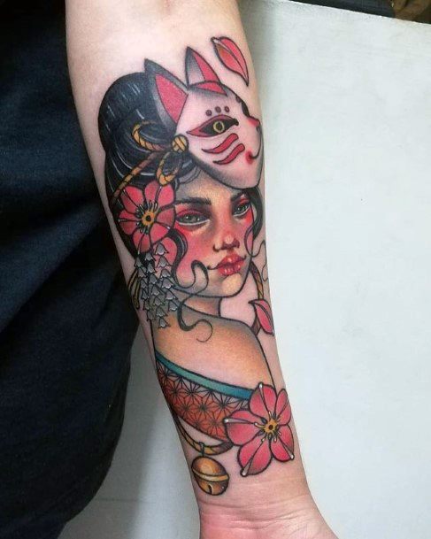 Exceptional Womens Kitsune Tattoo Ideas