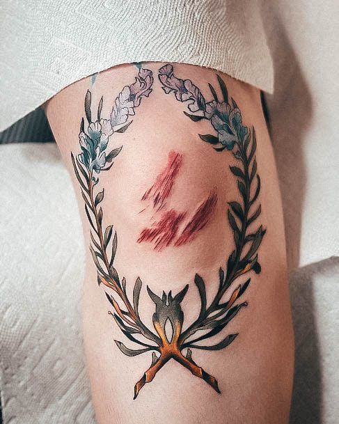 Exceptional Womens Knee Tattoo Ideas