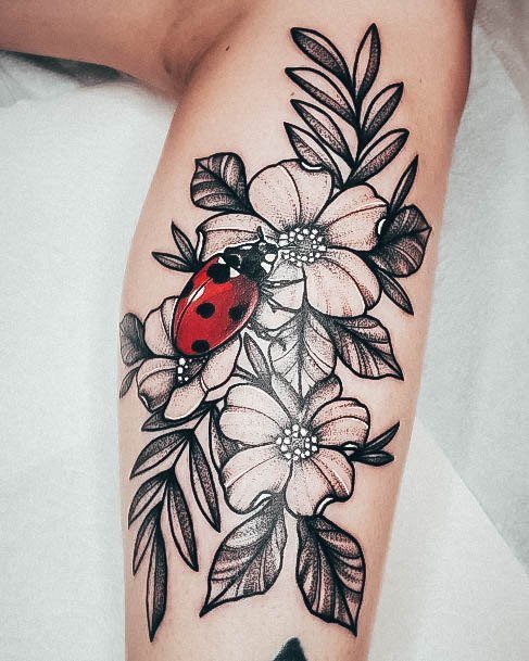 Exceptional Womens Ladybug Tattoo Ideas