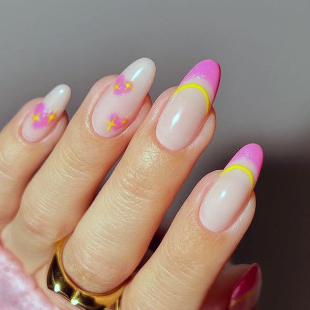 Exceptional Womens Light Yellow Nail Ideas