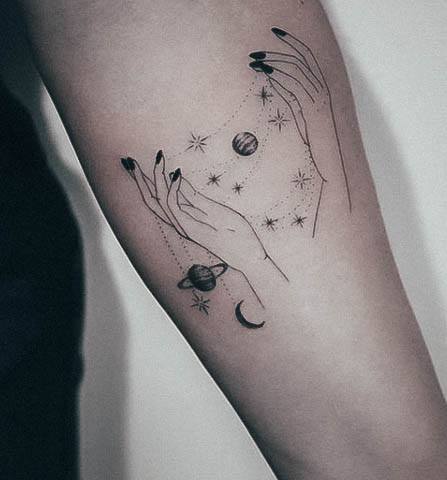 Exceptional Womens Moon Tattoo Ideas