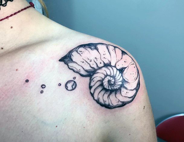 Exceptional Womens Nautilus Tattoo Ideas