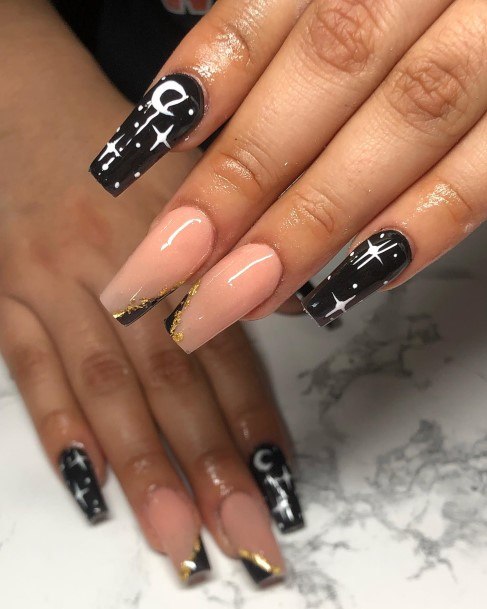 Exceptional Womens New Moon Nail Ideas