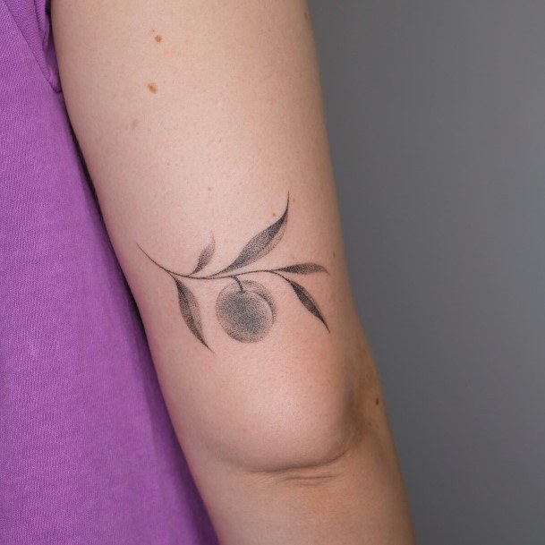 Exceptional Womens Peach Tattoo Ideas