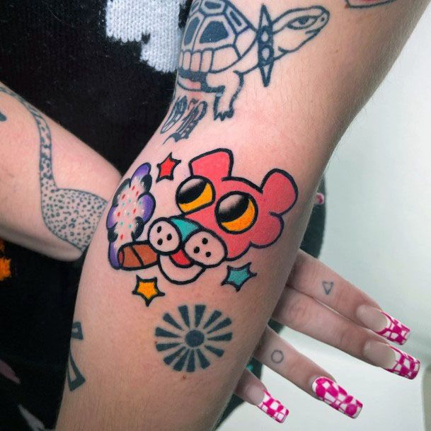 Exceptional Womens Pink Panther Tattoo Ideas