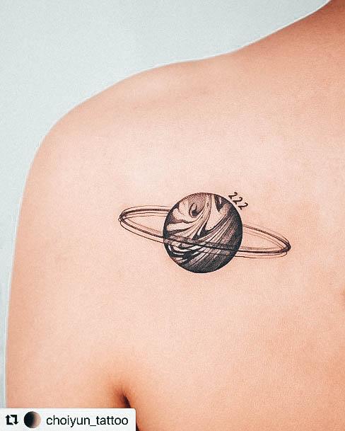 Exceptional Womens Planet Tattoo Ideas