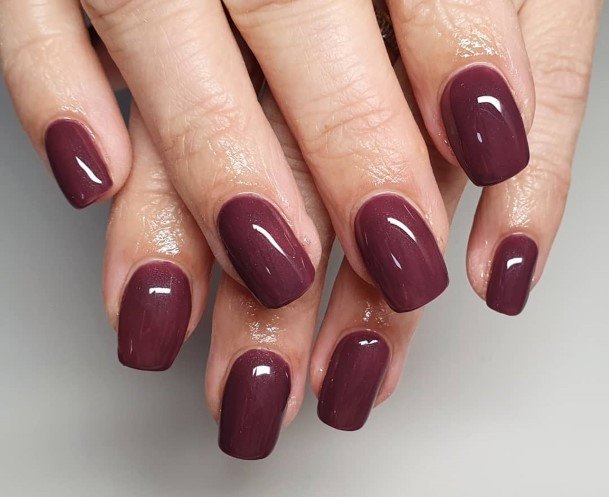 Exceptional Womens Plum Nail Ideas