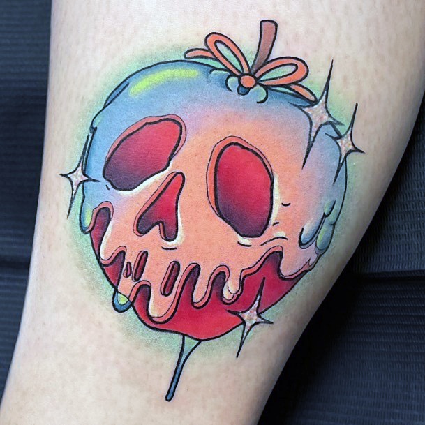 Exceptional Womens Poison Apple Tattoo Ideas