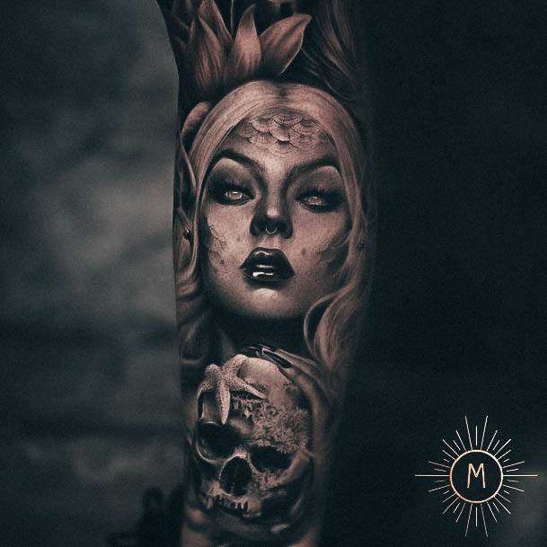 Exceptional Womens Portrait Tattoo Ideas