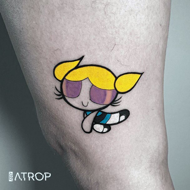 Exceptional Womens Powerpuff Girls Tattoo Ideas